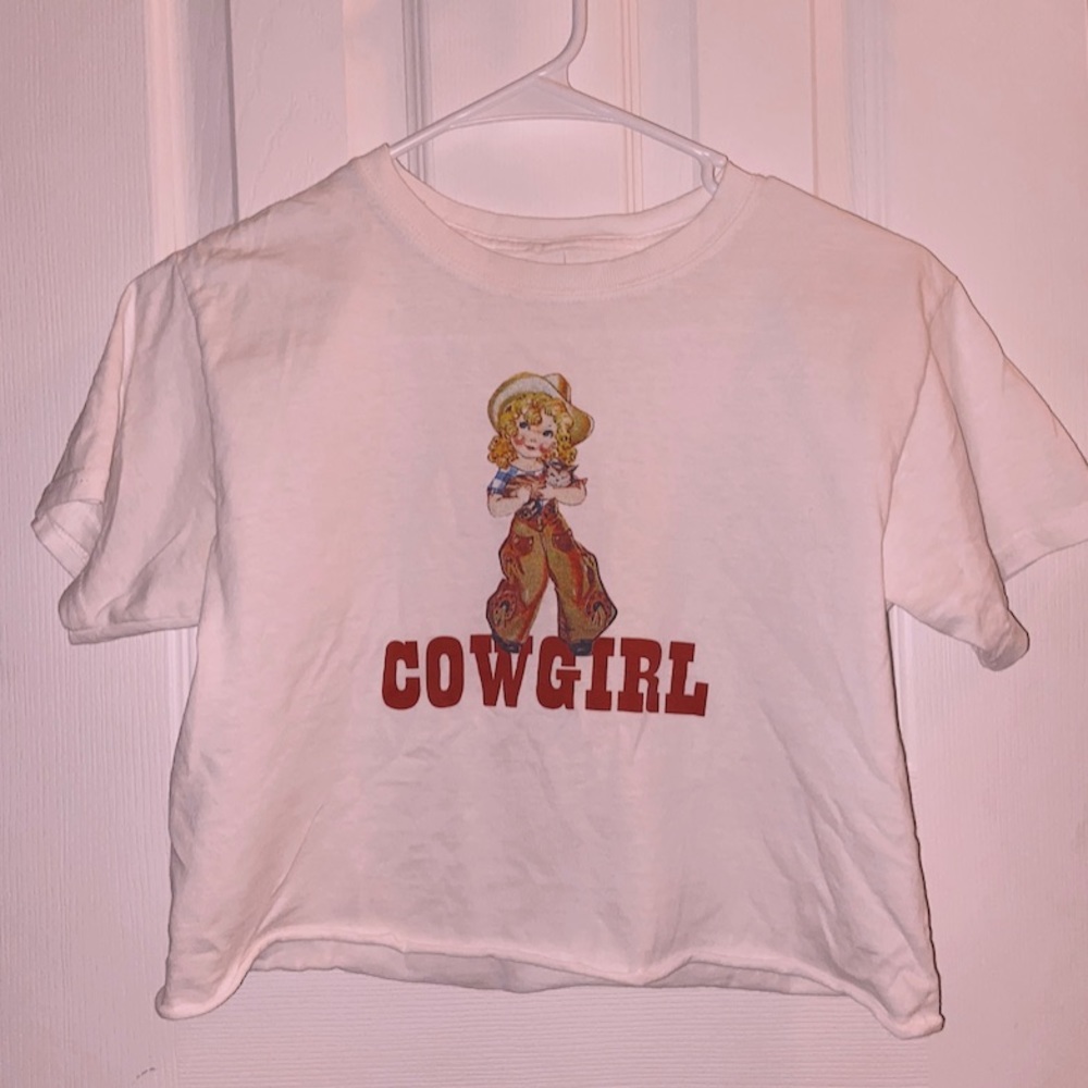 brandy cowgirl crop top